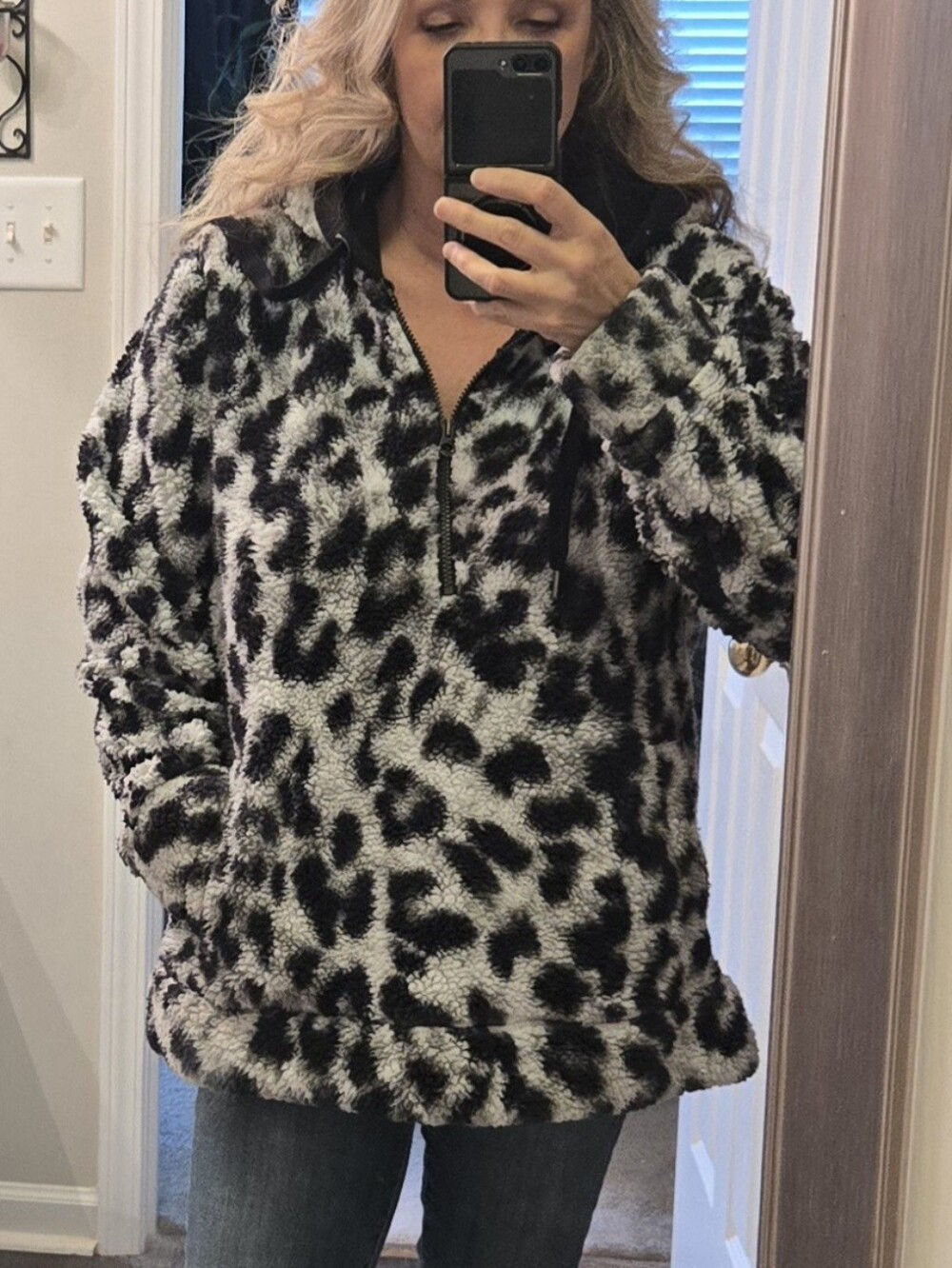 Te Verde Sherpa Fleece Animal Print